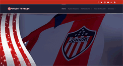 Desktop Screenshot of fuerzatiburona.com